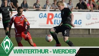 FC Winterthur  Werder Bremen I Awesome de Bruyne skills [upl. by Vilma]