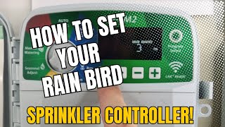 How to Rain Bird ESPTM2 Lawn Sprinkler Controller [upl. by Lankton]