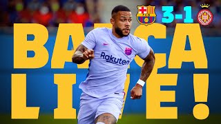 🔥 BARÇA LIVE  BARÇA 3  1 GIRONA ⚽ FRIENDLY MATCH FROM BARCELONA [upl. by Anirbac]