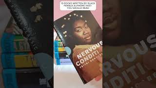 10 Black Female Authors booktok booktube bookreview bookrecommendations fiction shorts [upl. by Joyann]