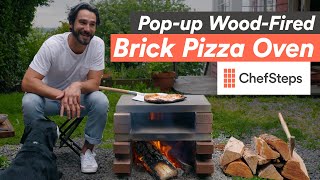 How to Build Your Own HighPerforming WoodFired Pizza Oven from Bricks [upl. by Gillman93]