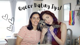 Queer Dating Tips and Advice  LGBTQ  MARRIED LESBIAN COUPLE  Lez See the World [upl. by Eimorej]