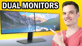 How to Setup Dual Monitors with Laptop or PC [upl. by Aken]