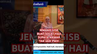 GISB  BUAT SOLAT HAJAT ANWAR JANGAN JADI PMX SIAPA SPONSOR halimromliyoutube gisb [upl. by Anev916]