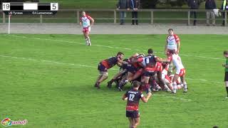 Rugby  US Tyrosse VS CA Lannemezan [upl. by Akerdnuhs884]