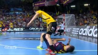 FC Barcelona Rhein Neckar Löwen champions 27 abril 2014 [upl. by Comethuauc]