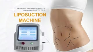 Endo liposuction slimming beauty laser diode machineTRIANGEL Laseev Pro [upl. by Yhprum]