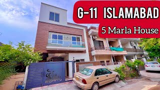 Affordable 5 Marla House for sale in G11 Islamabad [upl. by Pesvoh826]