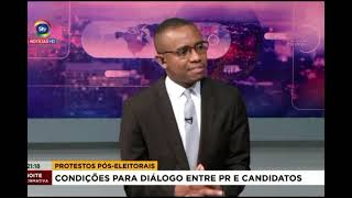 Condições para o diálogo entre o Presidente da República e os candidatos à presidência [upl. by Doreg129]