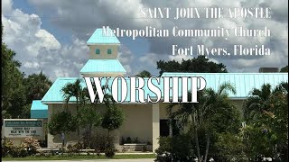 WORSHIP SERVICE OCT 13 2024 SAINT JOHN THE APOSTLE MCC [upl. by Junette324]