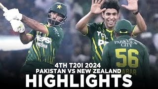 Full Highlights  Fakhar Zamans Fighting Innings  Pakistan vs New Zealand  4th T20I 2024  M2E1K [upl. by Aekerly]