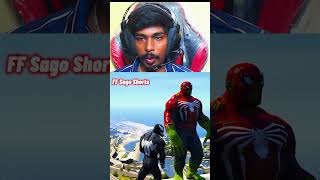 GTA V AVENGERS VS VENOM FUNNY RAGDOLLS shorts gtav gta ff gta5 [upl. by Forsta]