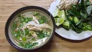 Slow Cooker Chicken Pho  Easy Pho Gai Recipe [upl. by Mooney]