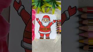 Santa Claus Drawing shorts drawing art santaclaus christmas [upl. by Hime]