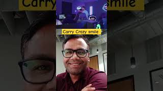 Carry Crazy Smile 🙂 shots ytshorts [upl. by Marienthal90]