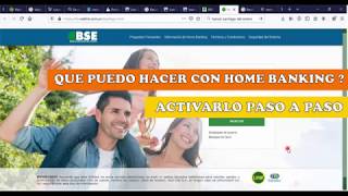 Que puedo hacer con Home Banking y como activarlo paso a paso [upl. by Anaitsirc]