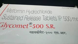 Glycomet 500 SR Tablet Review [upl. by Grof]