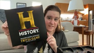 HISTORY Channel Trivia Game Review  Holiday Amazon Must Haves [upl. by Gnas323]