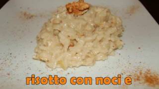 Le Ricette Dello Spilu Risotto Con Gorgonzola e Noci [upl. by Kacey]