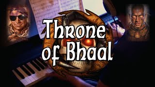 Baldurs Gate 2 Throne of Bhaal  Main Theme 💀 Piano Cover   Sheet Music [upl. by Suivatra]