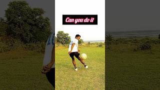 Best Crezy Skills Tutorial shorts football soccer [upl. by Engamrahc]