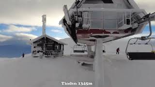 Skiing in Hemsedal Roni amp Tinden [upl. by Sophie]