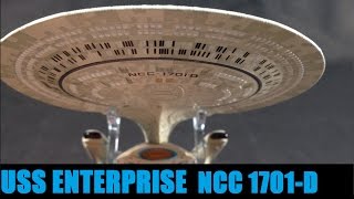 Star Trek The Official Starships Collection 1 USS Enterprise 1701D by Eaglemoss [upl. by Kayne]