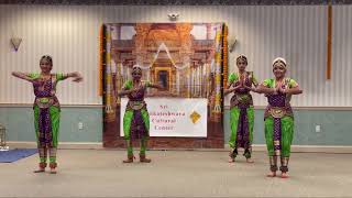 NAVARASAM2024 Classical dances Sri Varada Venkteshwara Temple Barto PA [upl. by Naihr]