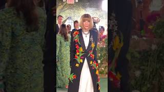 Anna Wintour Arrives At the 2024 Met Gala In Loewe  Billboard Shorts [upl. by Ervin]