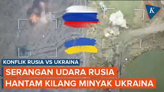 Rusia Klaim Serangan Udara Militernya Hantam Kilang Minyak Ukraina [upl. by Perceval]