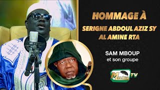 🔴Sam Mboup rend hommage à Serigne Abdoul Aziz Sy al Amine Rta [upl. by Azzil827]