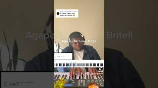 Agape  Nicholas Britell Piano Tutorial Chords [upl. by Atihana845]