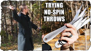 The Perfect Knives to Learn NoSpin Throwing [upl. by Elohcin642]