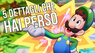 5 DETTAGLI CHE HAI PERSO IN MARIO amp LUIGI FRATERNAUTI ALLA CARICA [upl. by Linoel]