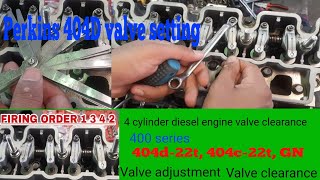 The Secret to Perfect Valve Clearance Perkins 404D Revealedperkins 404d22t diesel engine [upl. by Cinemod988]