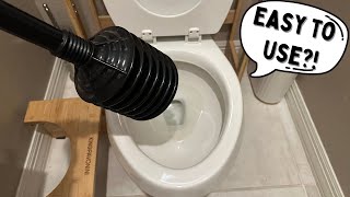 JS Jackson Supplies Professional Bellows Accordion Toilet Plunger Review sponsored [upl. by Schuler]