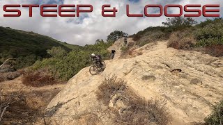 Hitting some DRY LOOSE amp STEEP Trails We Need RAIN 102824 [upl. by Keene637]