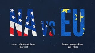 NA vs EU Showmatch  IEM Chicago 2019  bo1  dedust2 Anishared amp TheCraggy [upl. by Binnings]