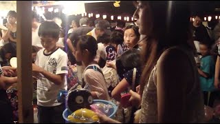 Bon Odori festival at Tamakushi Elementary School 玉櫛まつり [upl. by Sacul506]