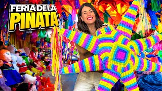 ACOLMAN 🇲🇽 La MEJOR FERIA de la PIÑATA de MEXICO ¡Descúbrela 4K [upl. by Lorene169]