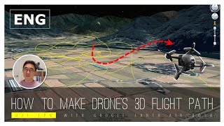 DJI FPVHow to Make the Drones 3D Flight Path in Google Earth [upl. by Ernie679]