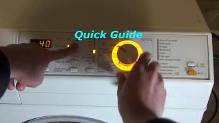 How to open door of a Miele washer when there is no power [upl. by Aroved]