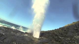 Small Blow Hole Kiama NSW [upl. by Pudens]