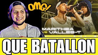 EL REY LE GANA A LA REYNA 🔥 REACCION A VALLES T VS MARITHEA  J5 FMS COLOMBIA 🇨🇴 BATALLON [upl. by Gervase510]