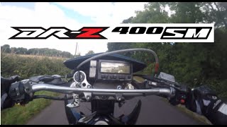 HOW TO WHEELIE DRZ400SM 2016 [upl. by Ileyan769]