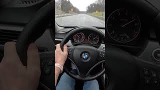 BMW 3 E90 316I 122HP Acceleration [upl. by Afatsum]