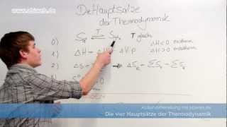 Hauptsätze der Thermodynamik  Abitur Chemie Grundlagen [upl. by Ring894]