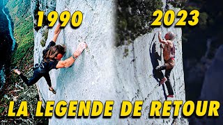 À 60 ans Alain Robert grimpe sans corde dans le Verdon [upl. by Myriam672]