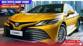 2024 Toyota Camry Hybrid A Refined Blend of Efficiency and Comfort  Toyota Hybrid Cars Sedan Cars [upl. by Rehttam]