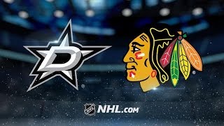 DALLAS STARS VS CHICAGO BLACKHAWKS HIGHLIGHTS 323 [upl. by Emoreg666]